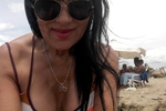 On the beach