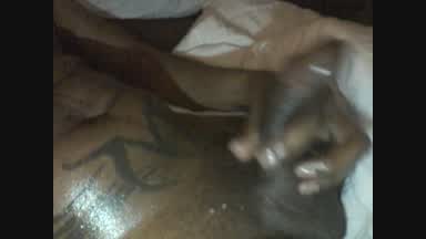 stroking black big cock new