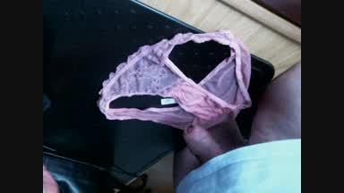 Donated pink panties