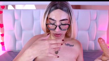 sloppy blowjob with plenty of saliva and cum on fa