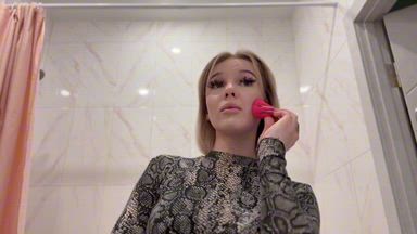 Doing my makeup