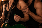 When the guitar isn't only thing getting played!! - Zahra Vantar