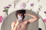 Belly and flexing biceps