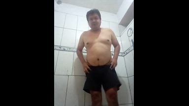 show ducha desnudo