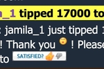 17,000 Token Tip- Who can beat it?