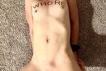 A whore for your cum