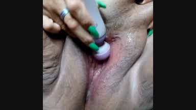 Squirt close up