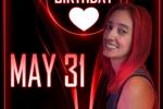 My birthday