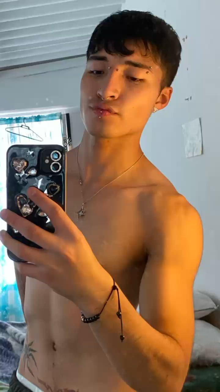 cum in my mirror