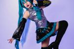 Hatsune Miku cosplay💙😈