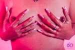 sexy tits in oil