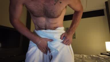 Hotel Room Fun, MASSSIVE CUMSHOT!