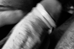 B/W raising up