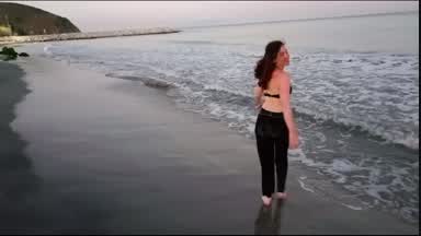 In the sea