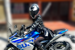 On my motorcycle 🏍️