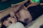 Lipstick & Fishnets
