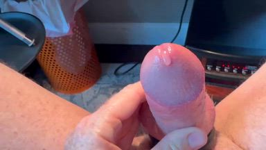 Precum Close-Up