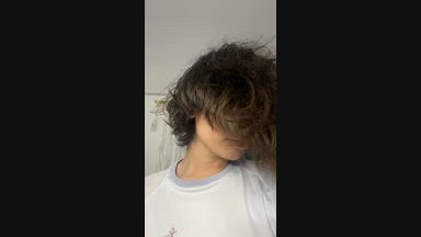 andy โ This is what my hair looks like on a wash and dry
