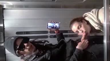 B.J ON THE ELEVATOR!