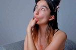 Kitty after eating ^_^