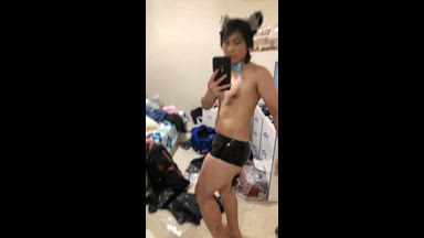 Getting dressed
