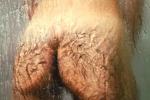 hairy matt takes a nice shower