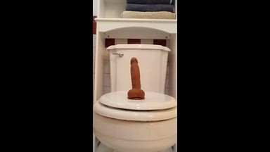 BBDildo up the butt