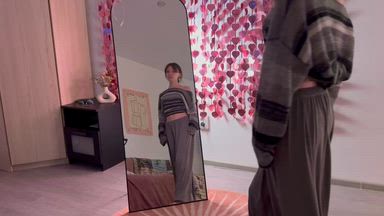 Trying on outfits ;)