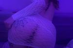 naked butt through a transparent dress
