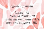 Offline Tip Menu