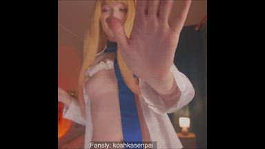Marin Kitagawa makes milk with her boobies