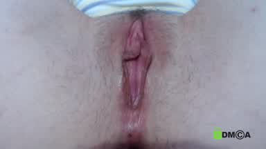 orgasm from a vibrator close-up