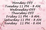SCHEDULE