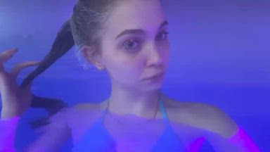 wet in the pool