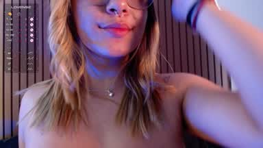 Play with my tongue and braces