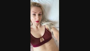 Touching myself, masturbating holding the camera
