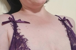 Purple cute  lingerie