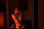 Naked in red light