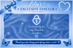 💙Lily's Fanclub Collection💙