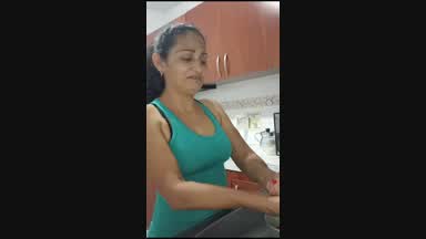 washing dishes