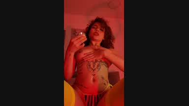 a sexy tantric massage with candle wax 🔥
