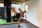silly dilly newfie — Kick Boxing - Spinning back kick