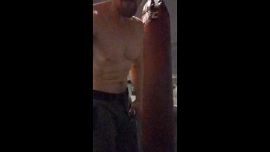 Boxing ab workout