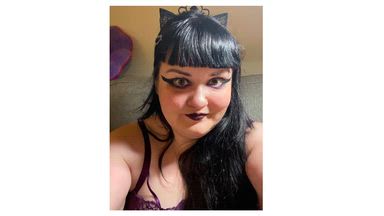 goddess asha bloodmoon — BBW Goth Goddess Behind