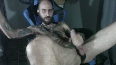trying to eat my own cum