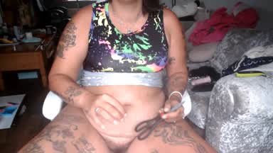 Shaving my bush