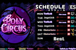 polycircus — Stream Schedule