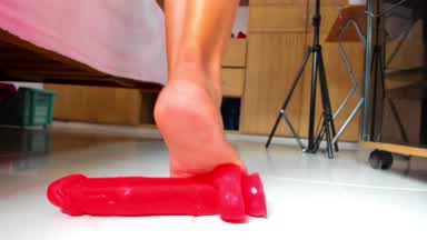 CRUSHING YOUR COCK WITH MY SEXY FEET