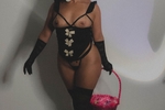 Emma wear bunny costume