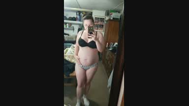 Pregnant belly